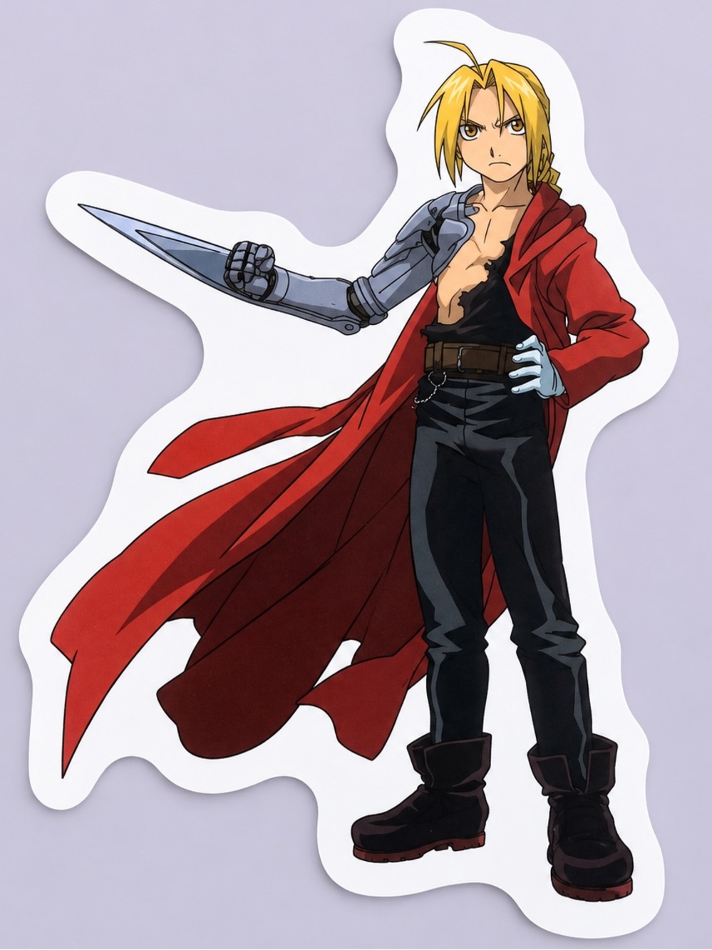 Edward Elric | Fullmetal Alchemist | Anime Vinyl Sticker | 5/$10